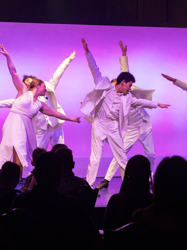 The Young Americans dancing