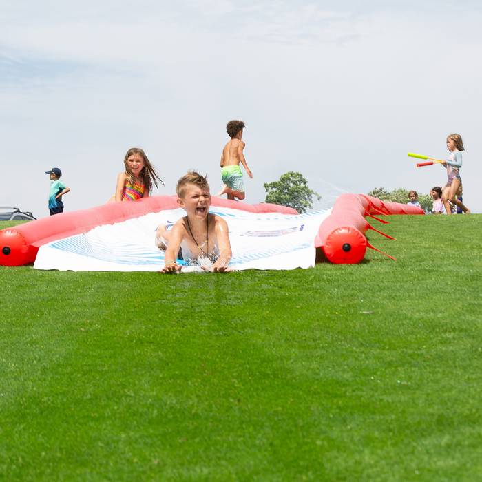 Kids participating in Adventure Camp