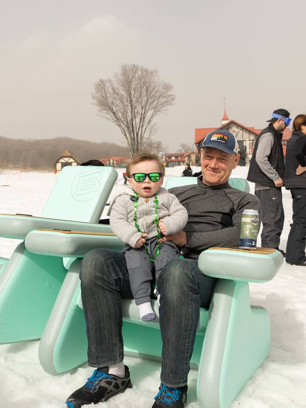 Slush cup at The Highlands