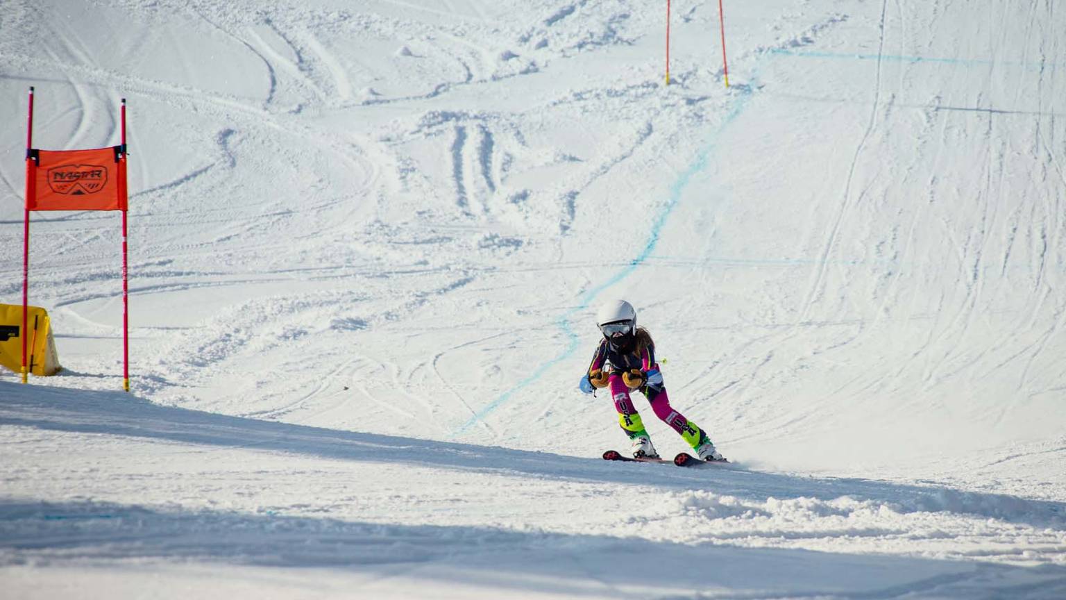 Ski racing at The Highlands
