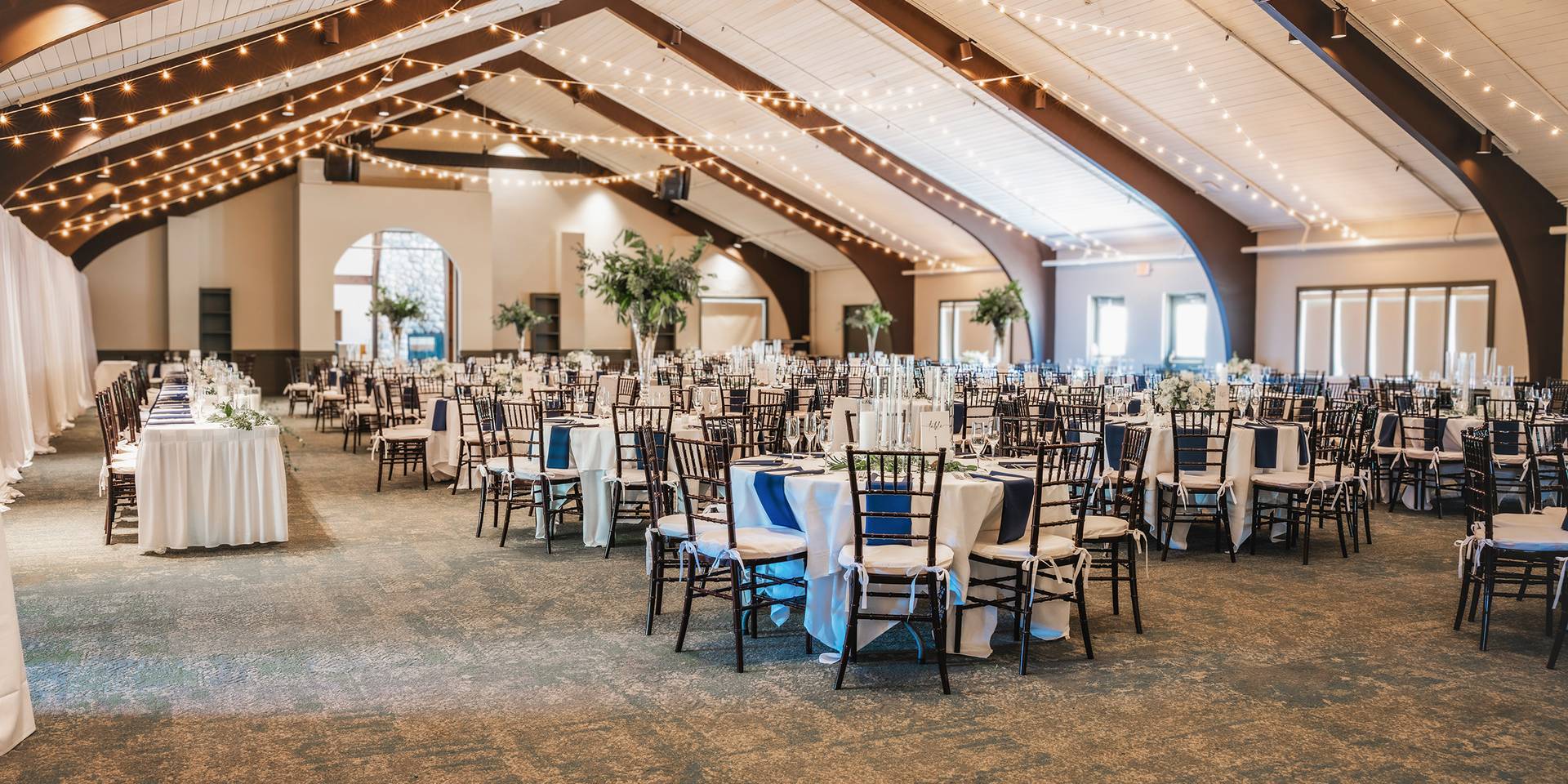 A reception setup