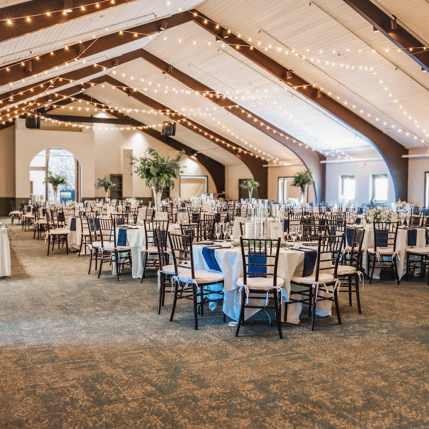 A reception setup
