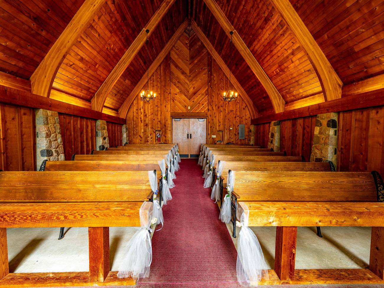 Inside the Graham Chapel at The Highlands