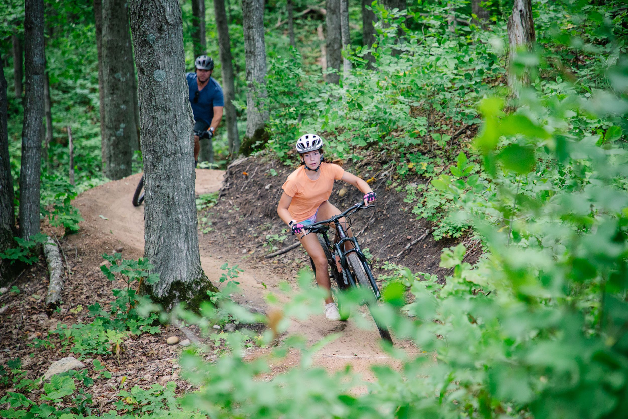 Mountain Bikers at The Highlands