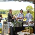 People gather to taste bourbon