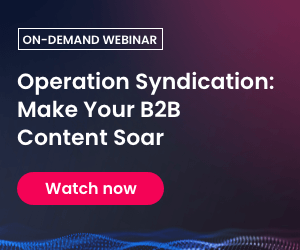 Quickstart Guide: B2B Content Syndication