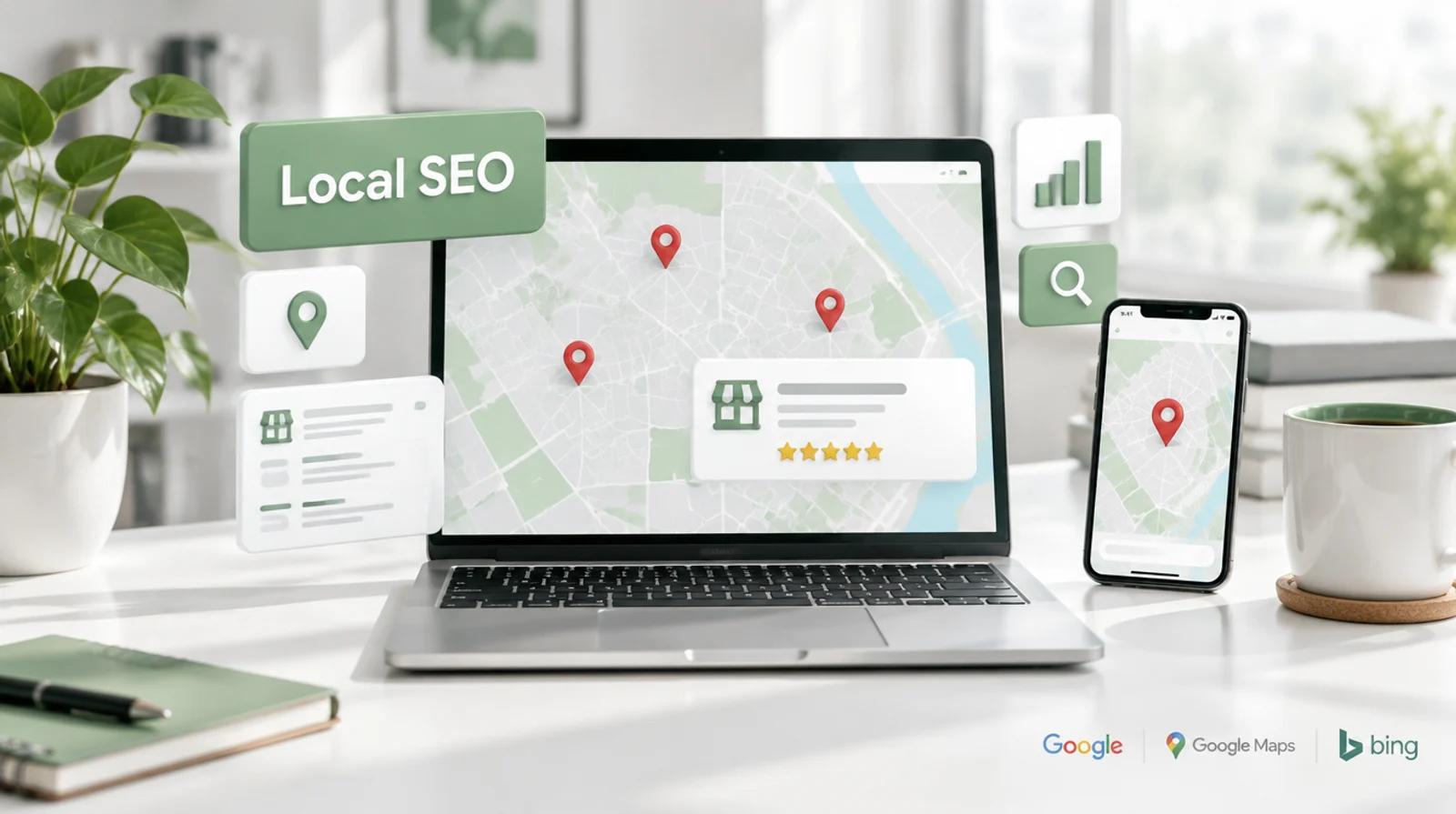 Vorschaubild: Local SEO: So wirst du vor Ort bei Google Maps & Co. gefunden