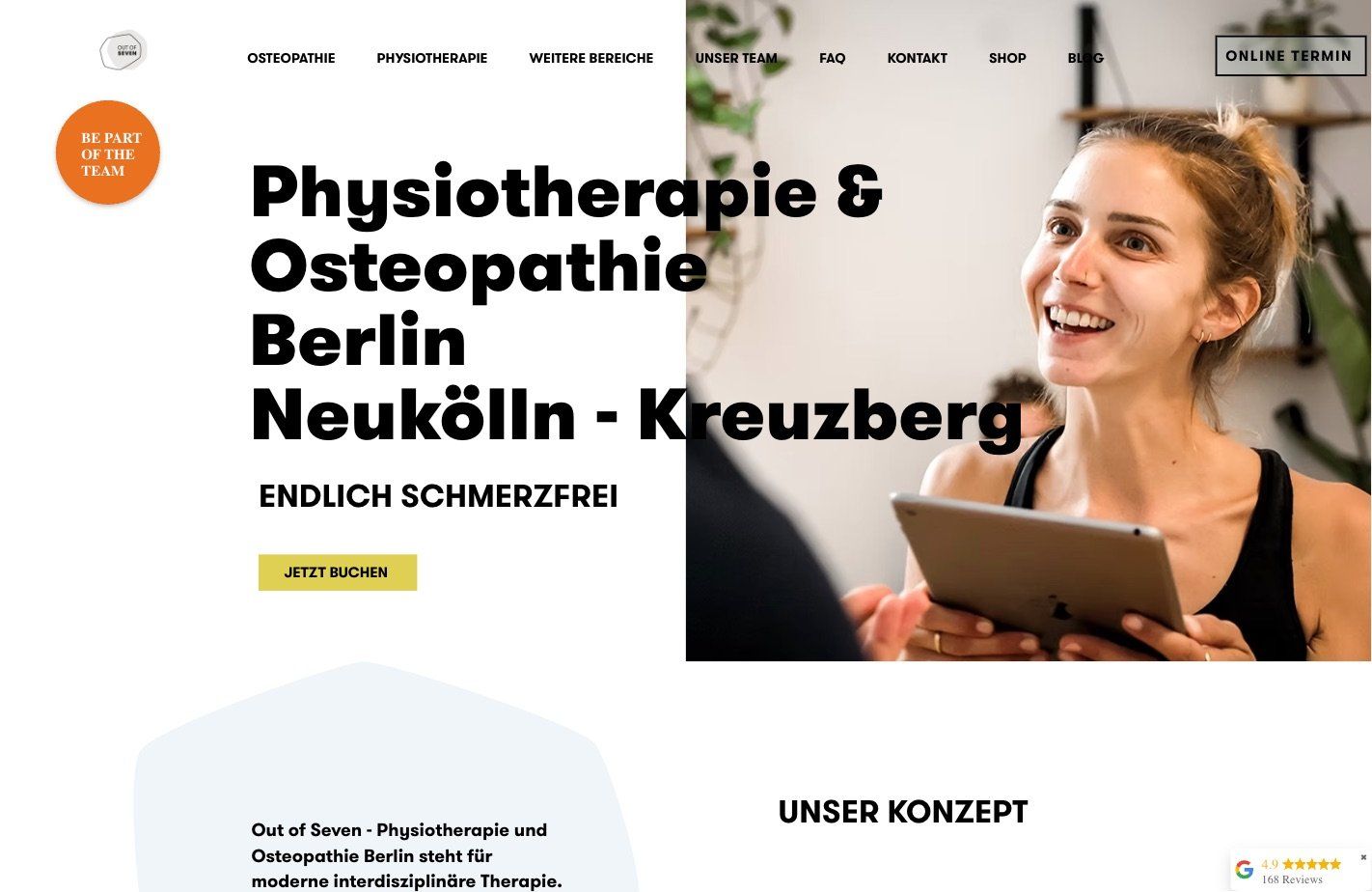 Out of Seven — Physiotherapie & Osteopathie Berlin