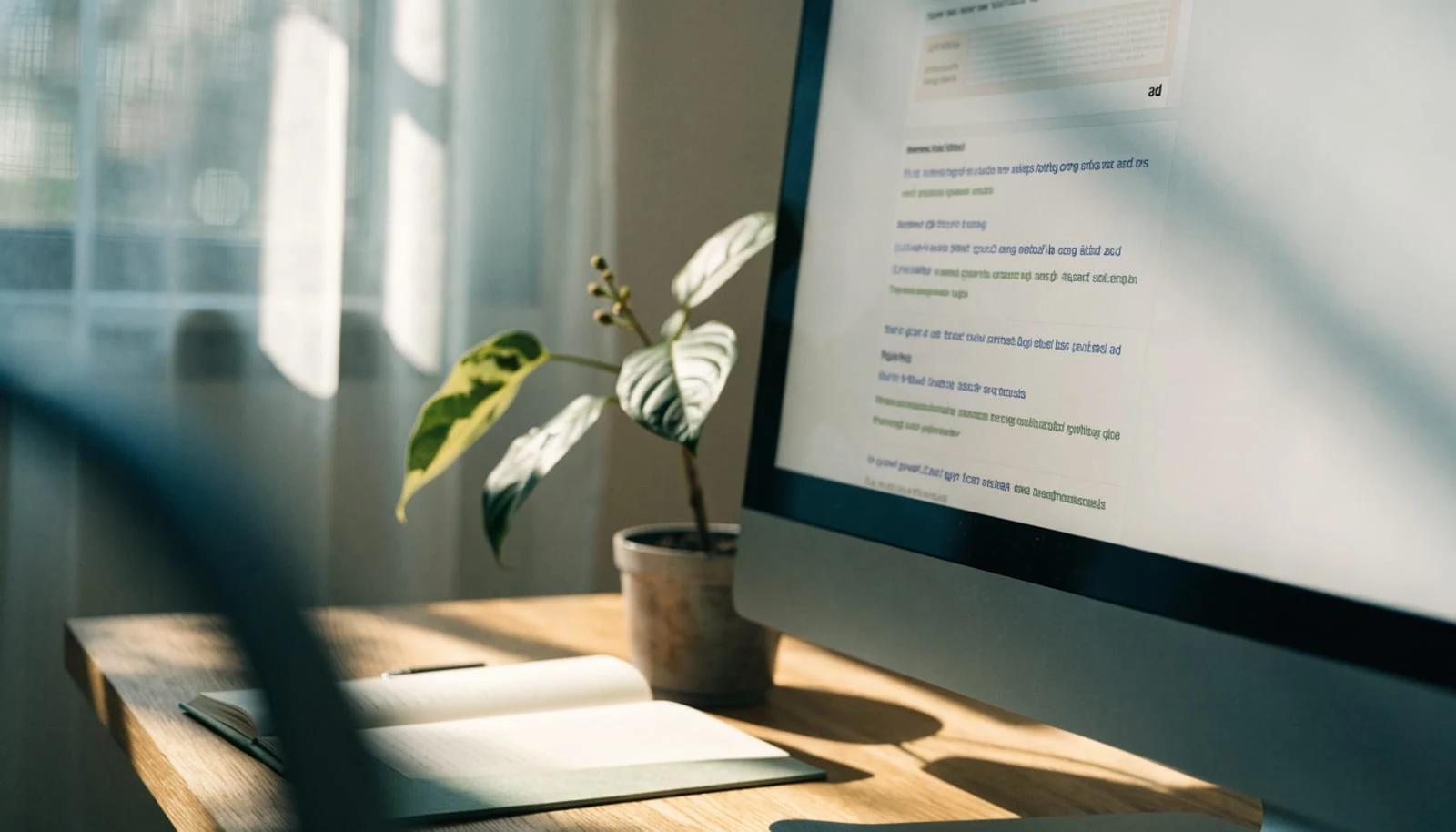Bildschirm mit einer Google-Trefferliste, oben abgesetzt der Anzeigenblock