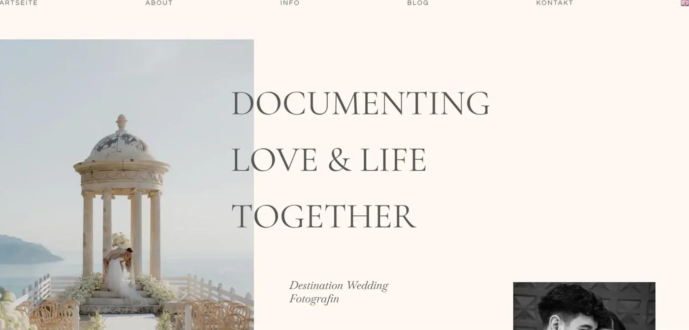 Website von Adriana Schindler Photography — Startseite