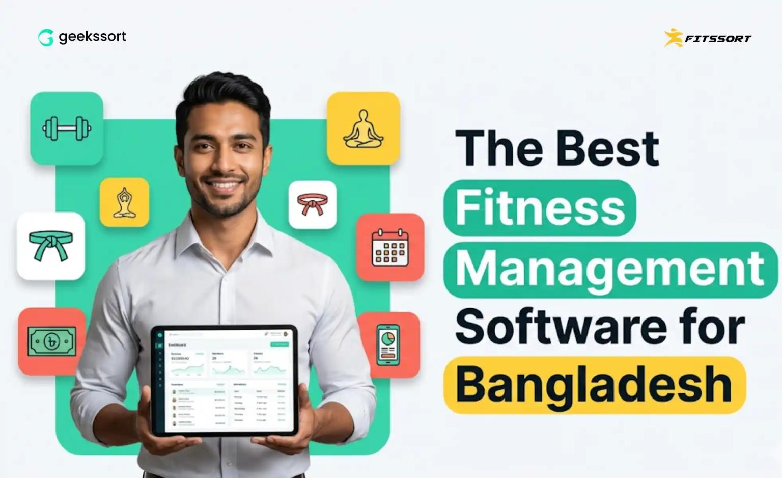 Best fitness management software in Bangladesh with Fitssort by Geekssort