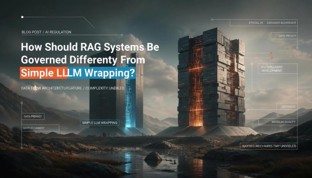 How Should RAG Systems Be Governed Differently From Simple LLM Wrapping? 