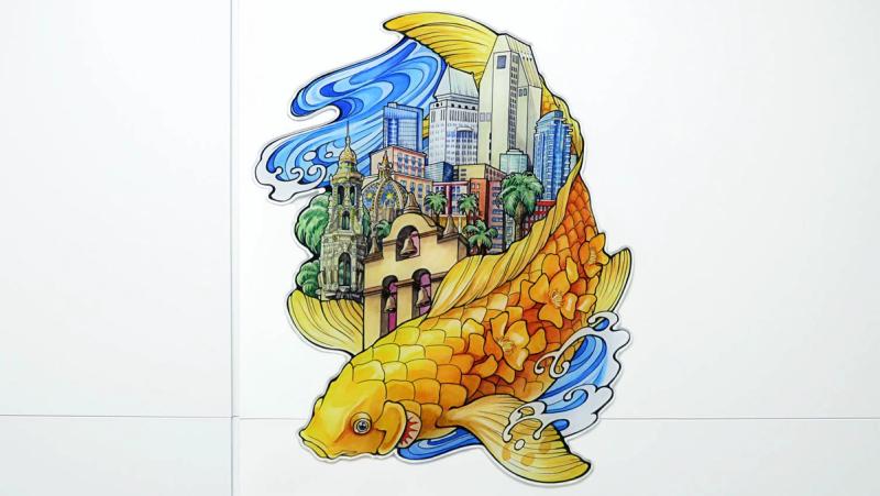 Fish and city - jp