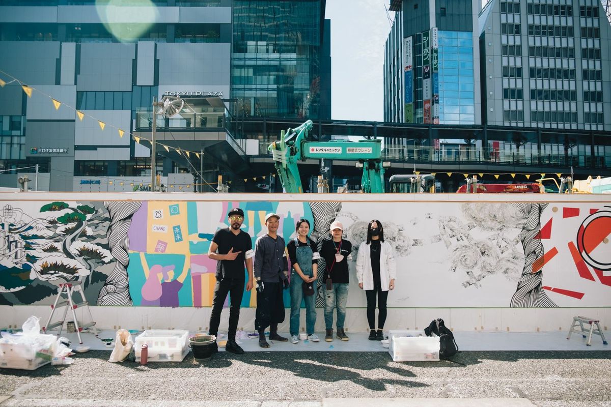 Shibuya mural