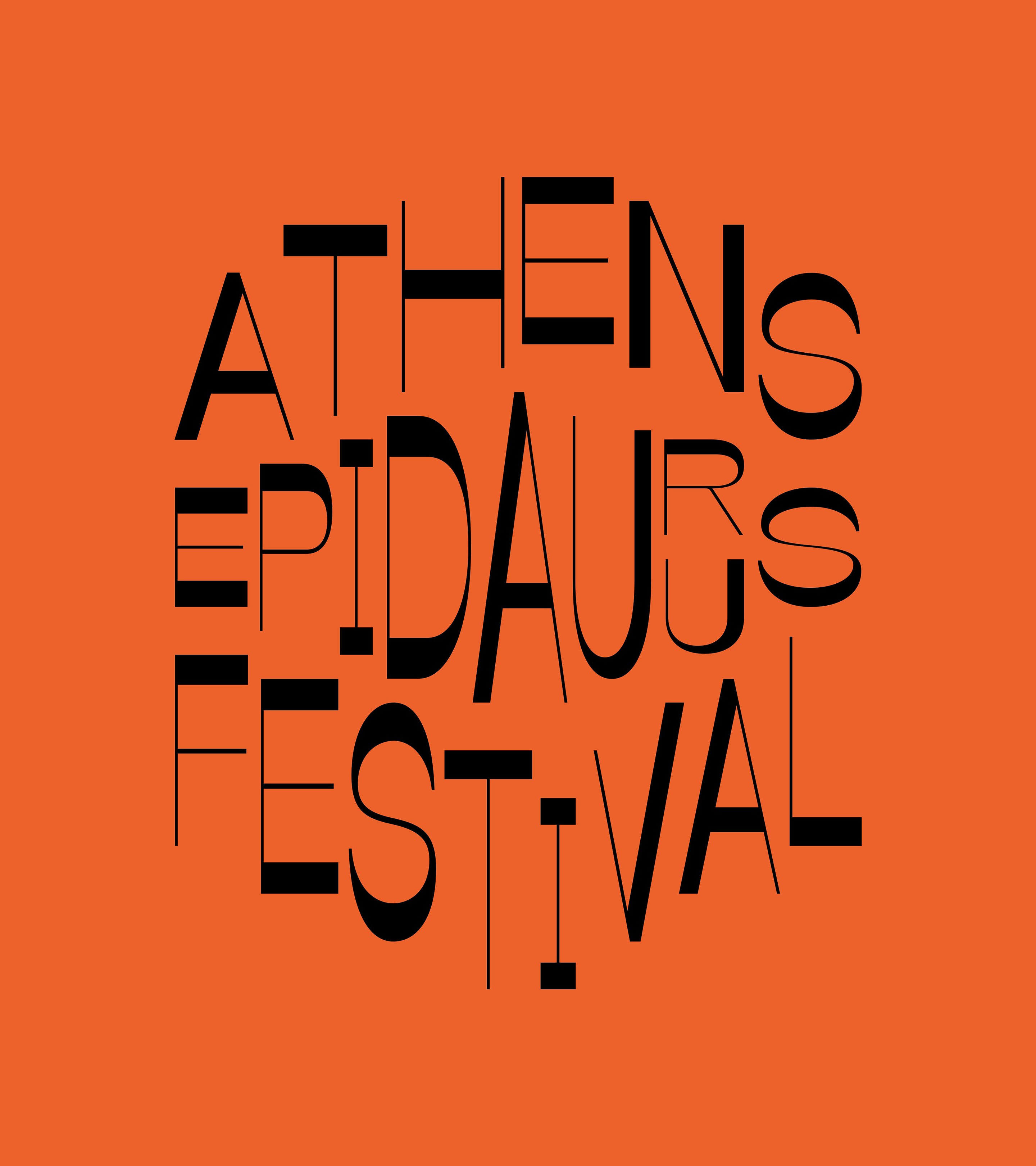 Athens Epidaurus Festival 2022, Typography