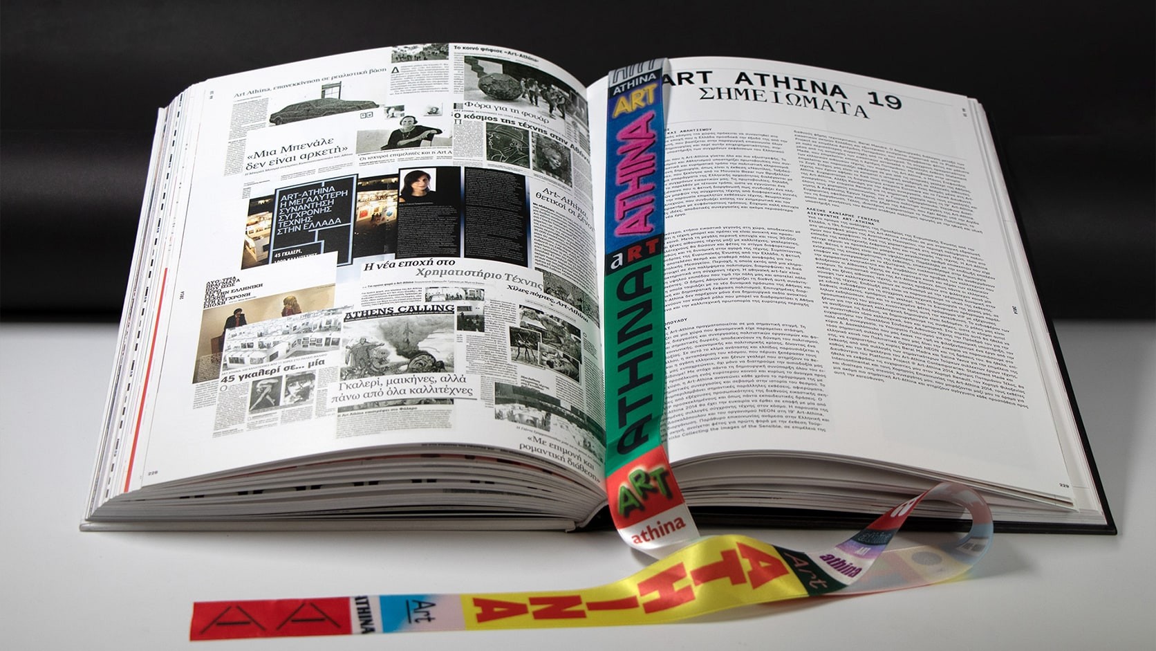 Art Athina 1993-2022, Publication spread