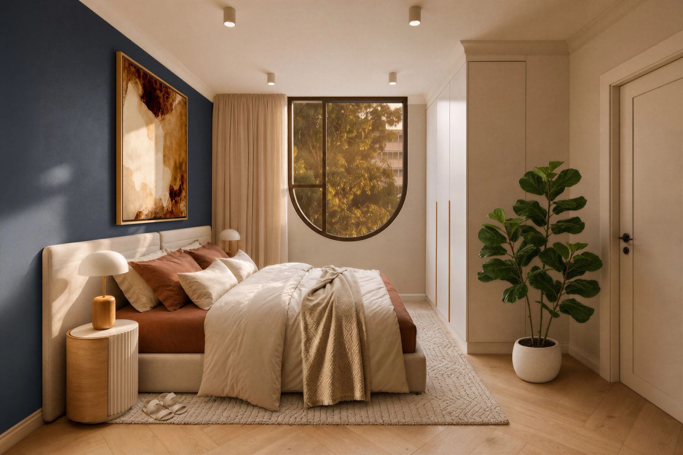 Bedroom at Luna