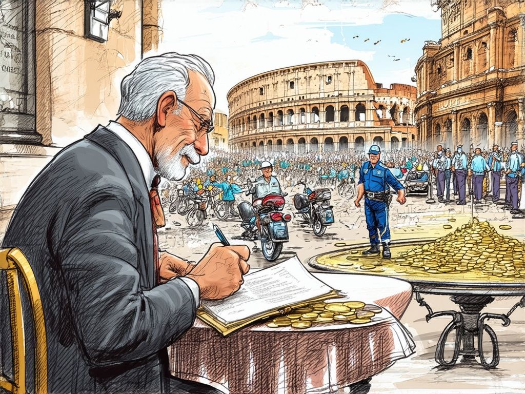 Рим вечный и слегка разболтанный, или Записки на обороте меню от карбонары