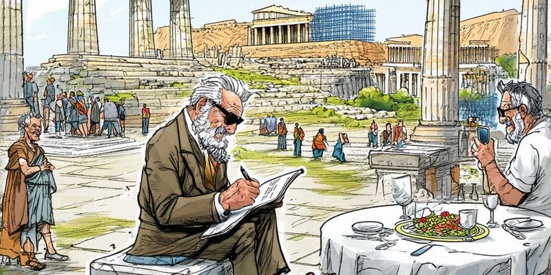 Афины вечные и сломанные, или Набросок на билете в Акрополь