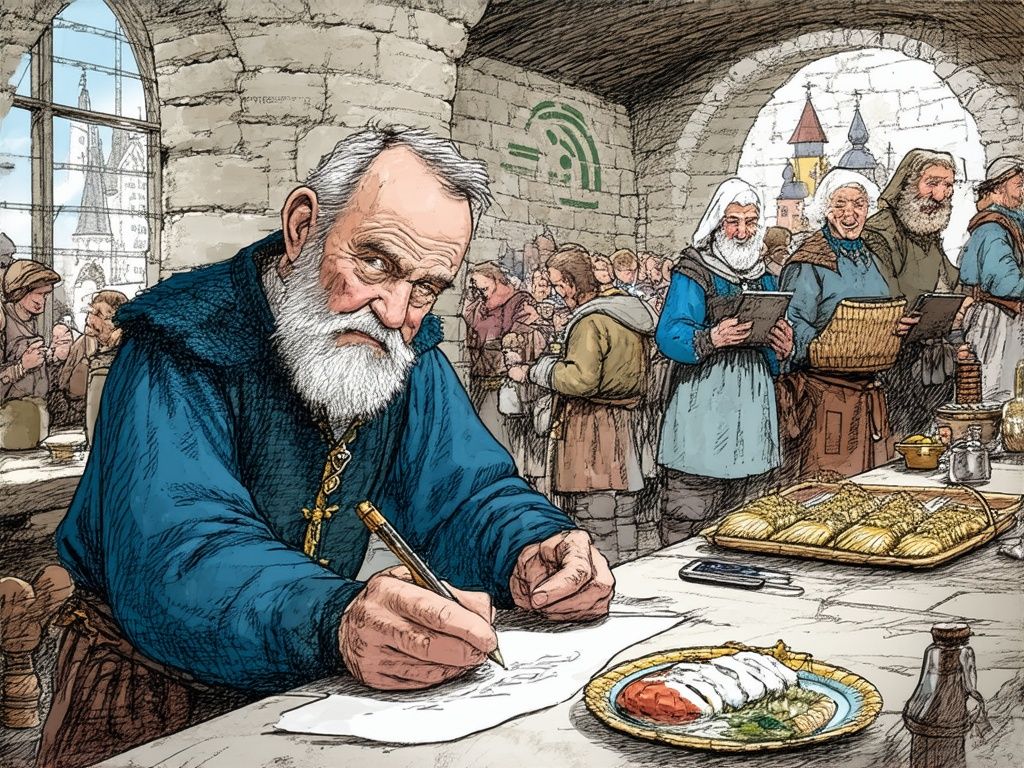 Таллин медленный и электронный, или Мемуары на салфетке в средневековой таверне