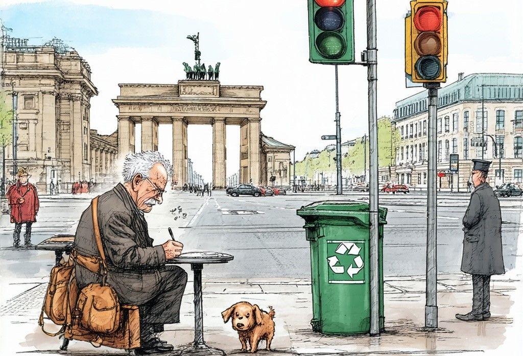 Берлин и ничего лишнего, или Записки в упаковке от Currywurst