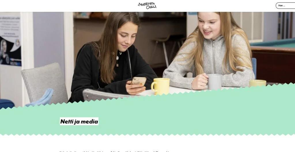  kuvakaappaus nuortenoulu.fi 