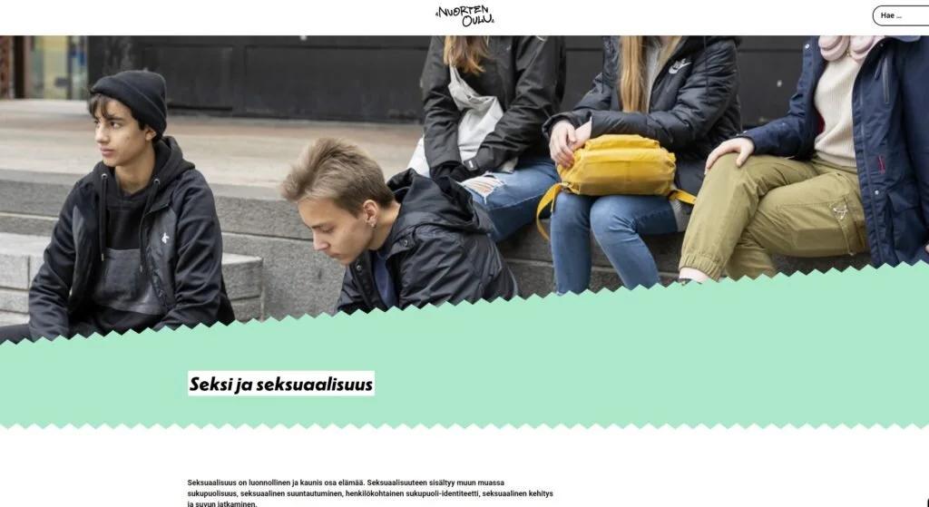  kuvakaappaus nuortenoulu.fi 