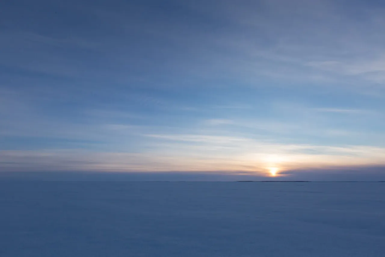 Arctic sea at Kemi