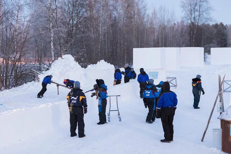 Jäinen tapahtumakuvaus Nallikari Winter Villagessa | Tapahtumakuvaaja Suomi