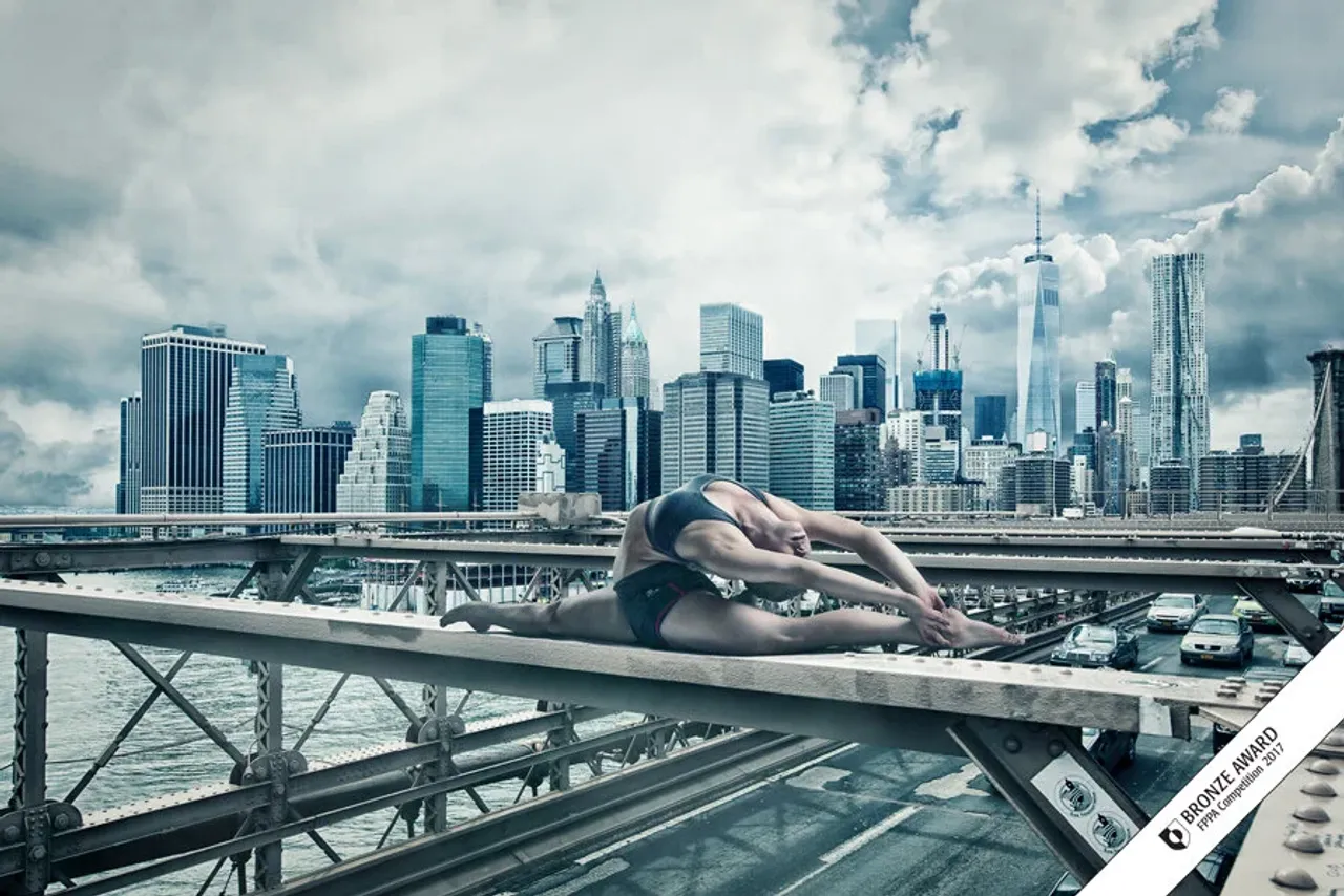 On the edge composite image