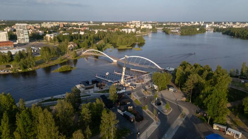 Yrityskuvaukset Oulussa: Nostovideo ja valokuvat E. Helaakoskelle