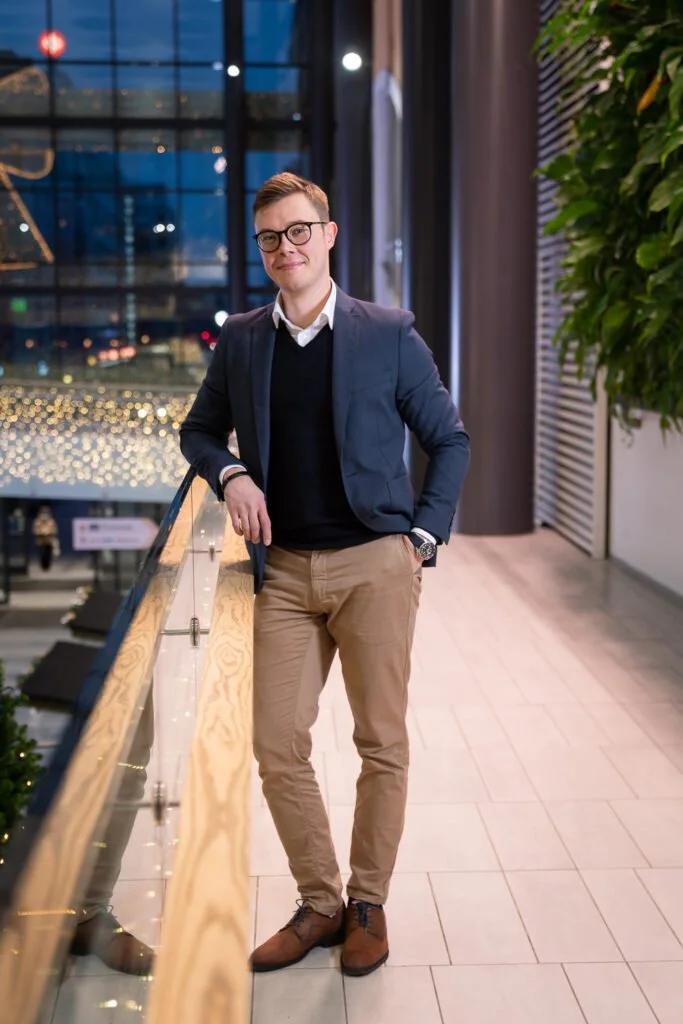 Henkilökuvaa Kauppalehteen | Cinia Oy Oulu