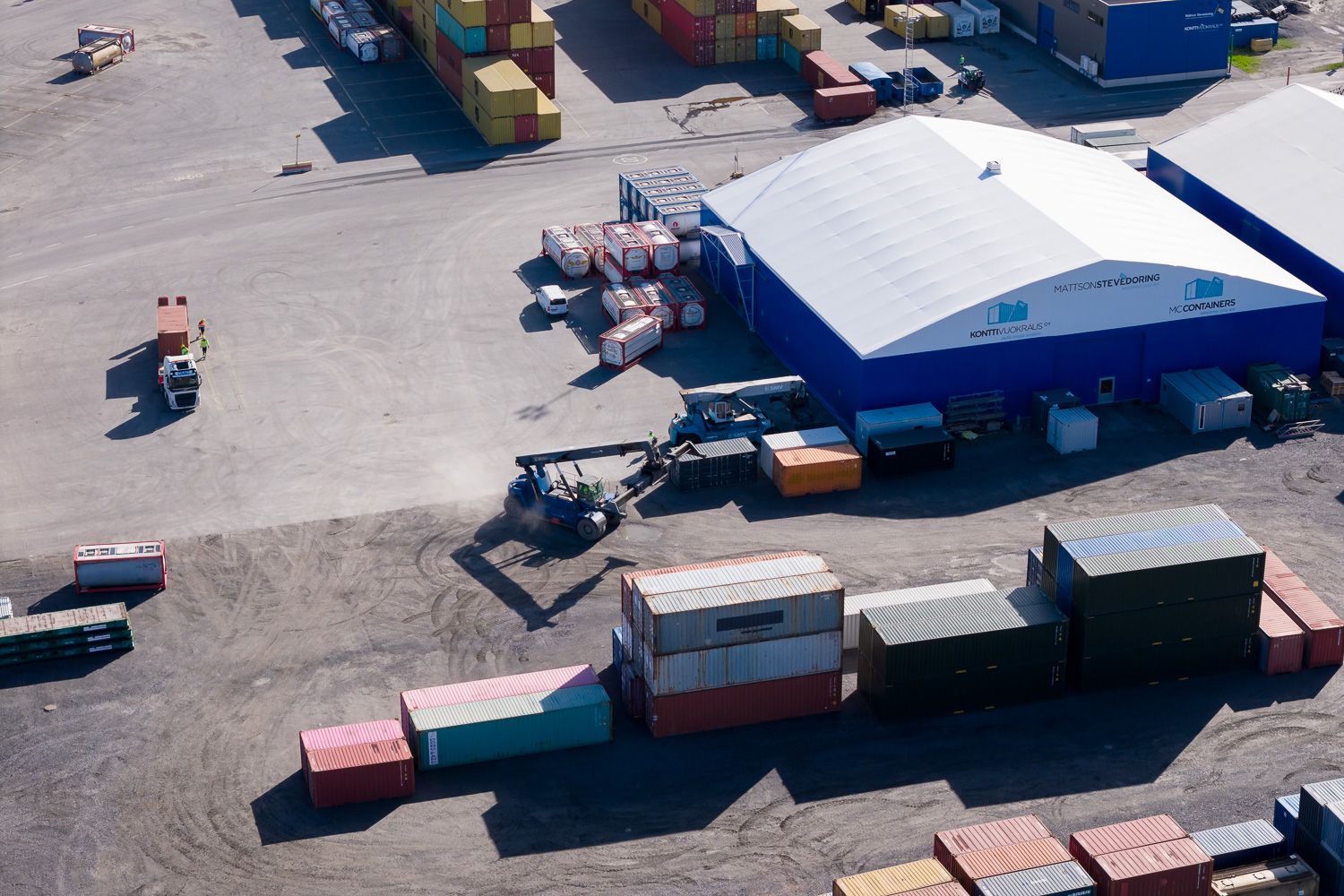 Real work at the Port of Oulu – Mattson Stevedoring