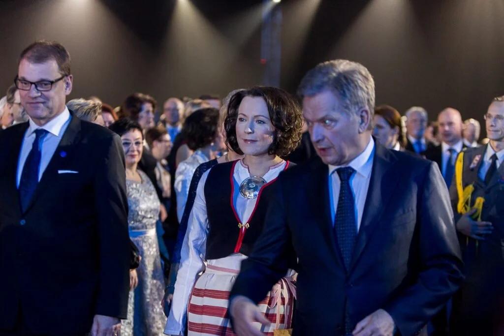  Tasavallan Presidentti Sauli Niinistö ja rouva Jenni Haukio 