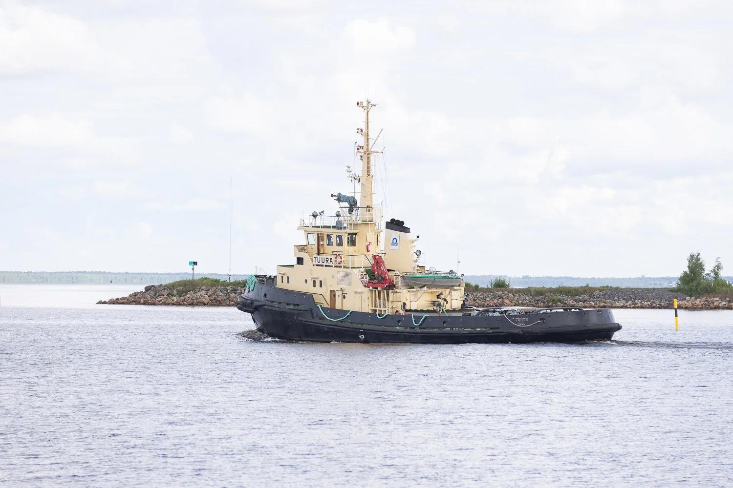 Spliethoff m/v Sampogracht — Arrival and First Loading at the Port of Oulu