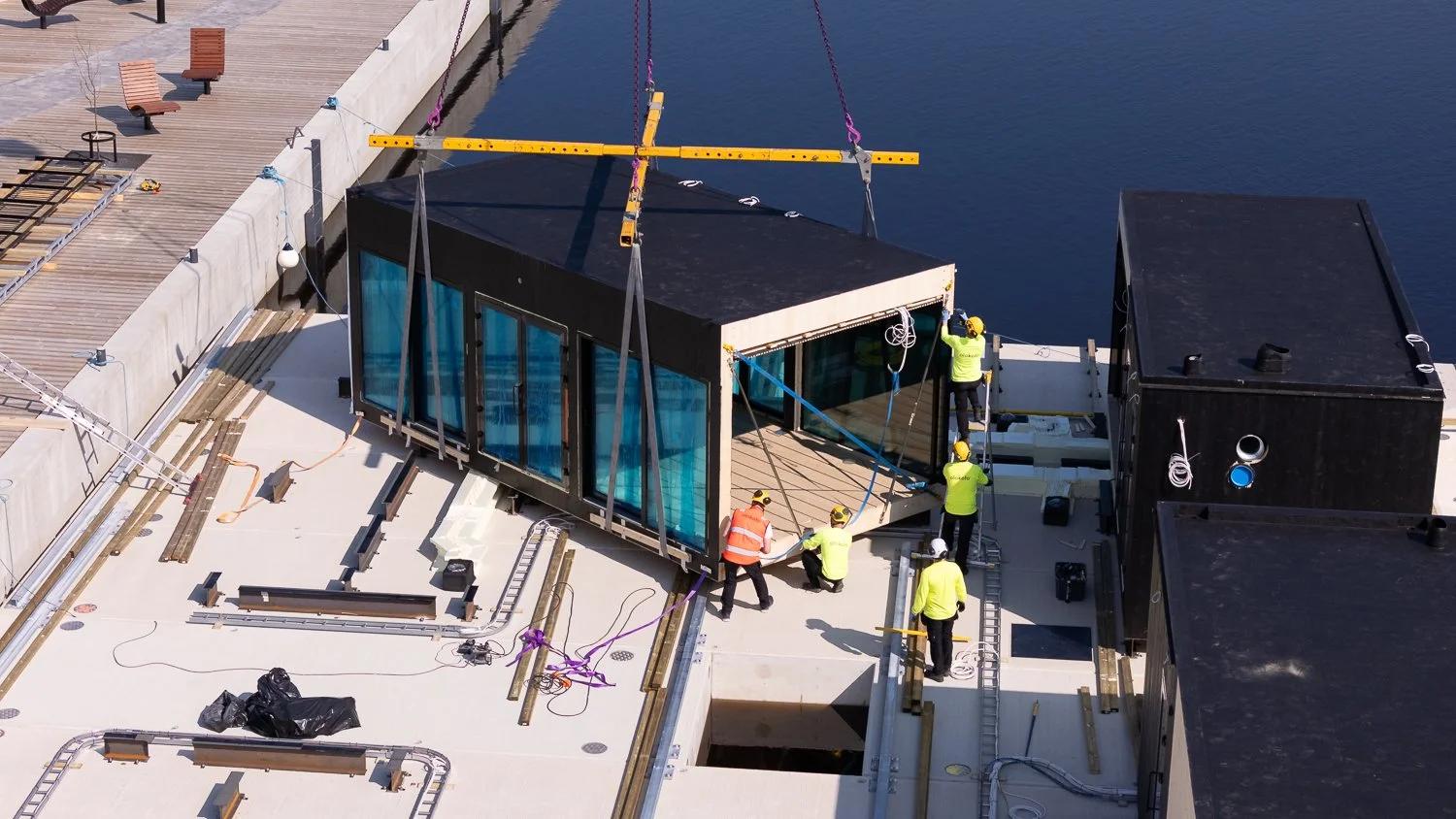 Yrityskuvaukset Oulussa: Nostovideo ja valokuvat E. Helaakoskelle