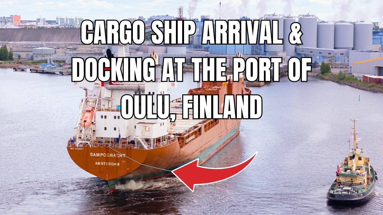 Spliethoff m/v Sampogracht — Arrival and First Loading at the Port of Oulu