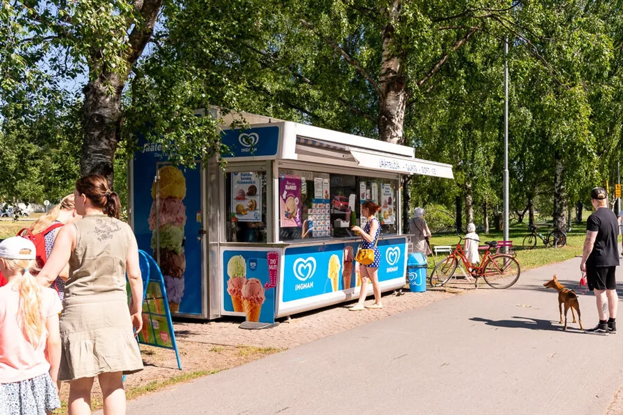 karjasilta jäätelökioski
