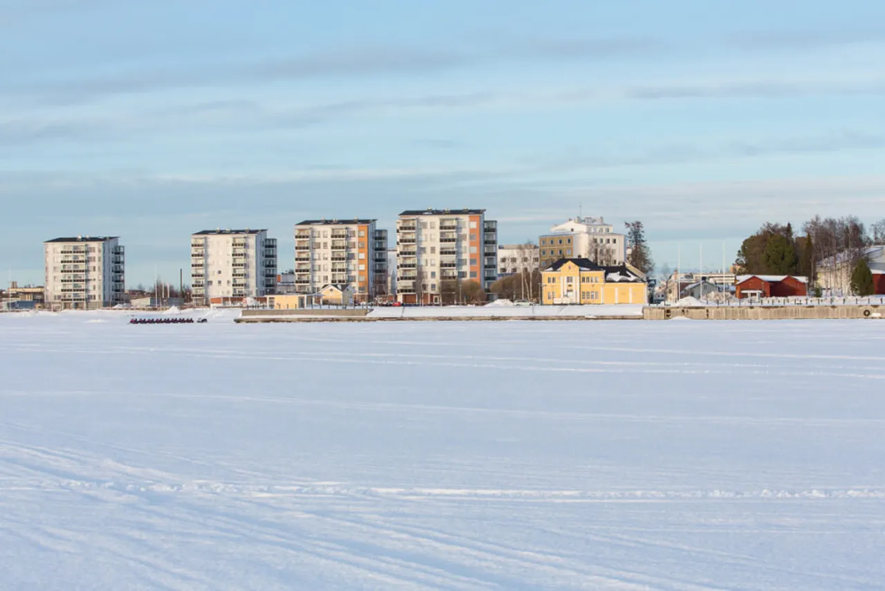 Arctic sea at Kemi