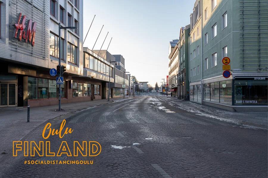  #socialdistancingoulu 