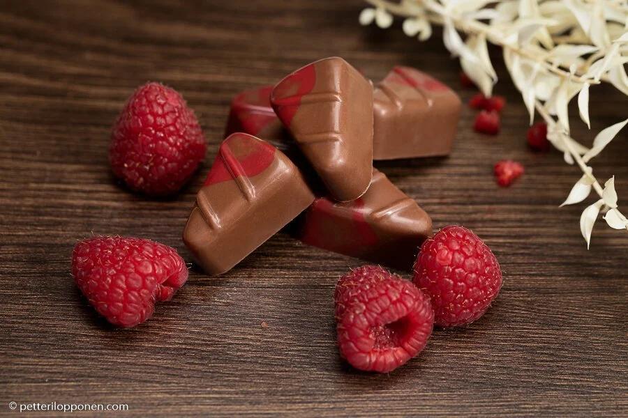 Makeat ja laadukkaat kuvat suklaan valmistajalle