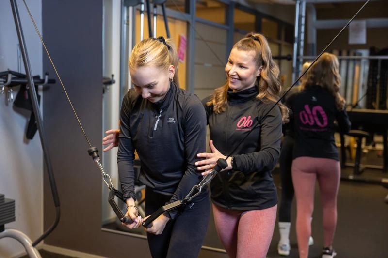 Brändikuvia naisten Liikuntakeskus Ololle