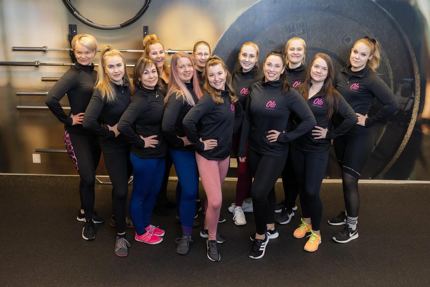 Brändikuvia naisten Liikuntakeskus Ololle