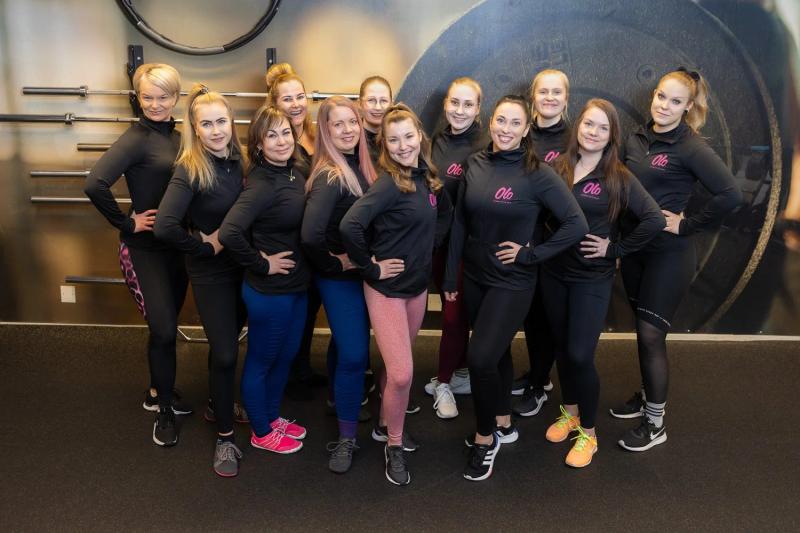 Brändikuvia naisten Liikuntakeskus Ololle