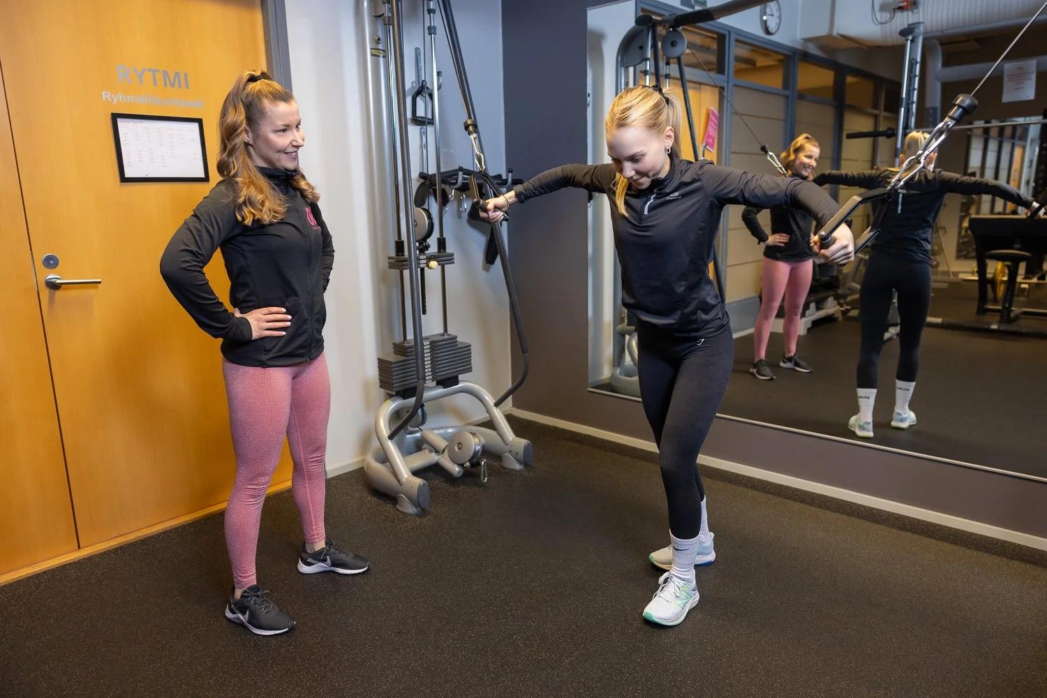 Brändikuvia naisten Liikuntakeskus Ololle