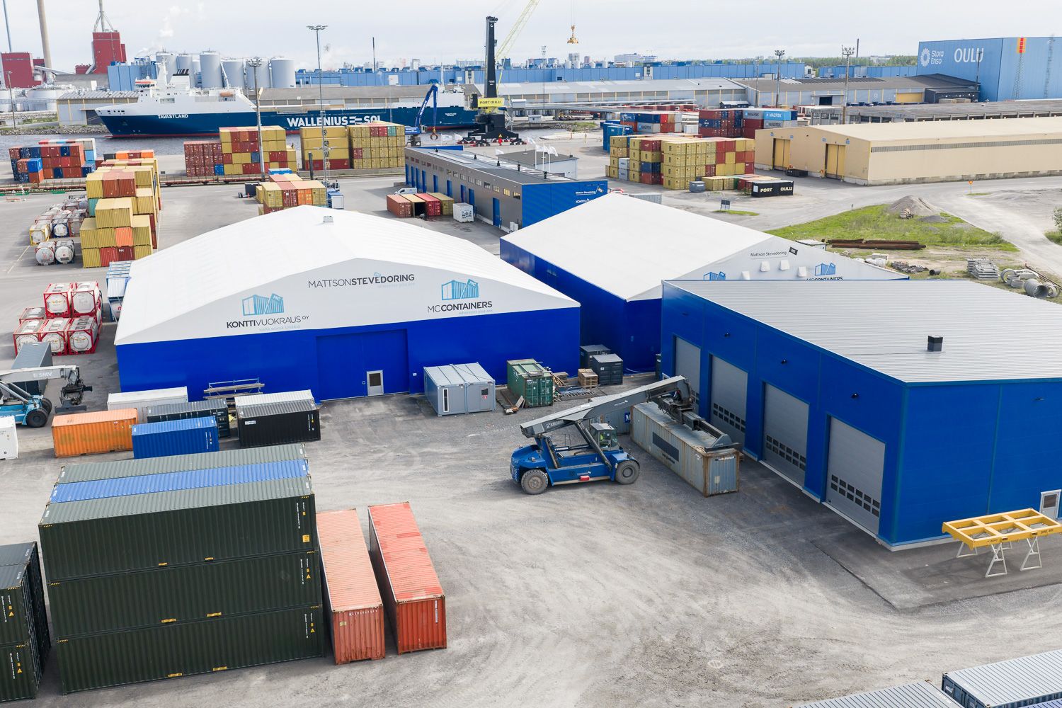Real work at the Port of Oulu – Mattson Stevedoring