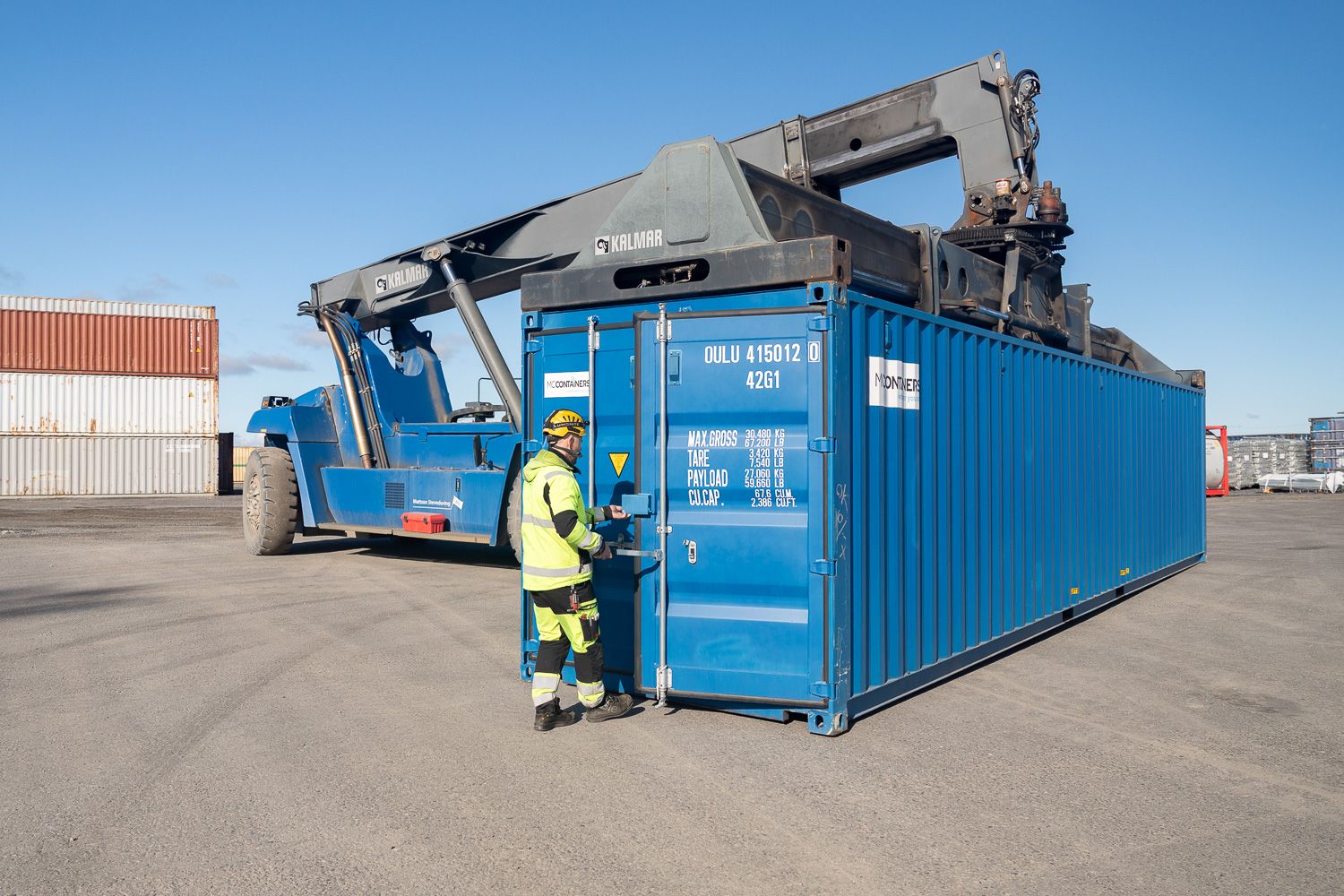 Real work at the Port of Oulu – Mattson Stevedoring