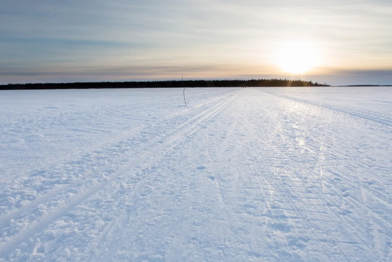Arctic sea at Kemi