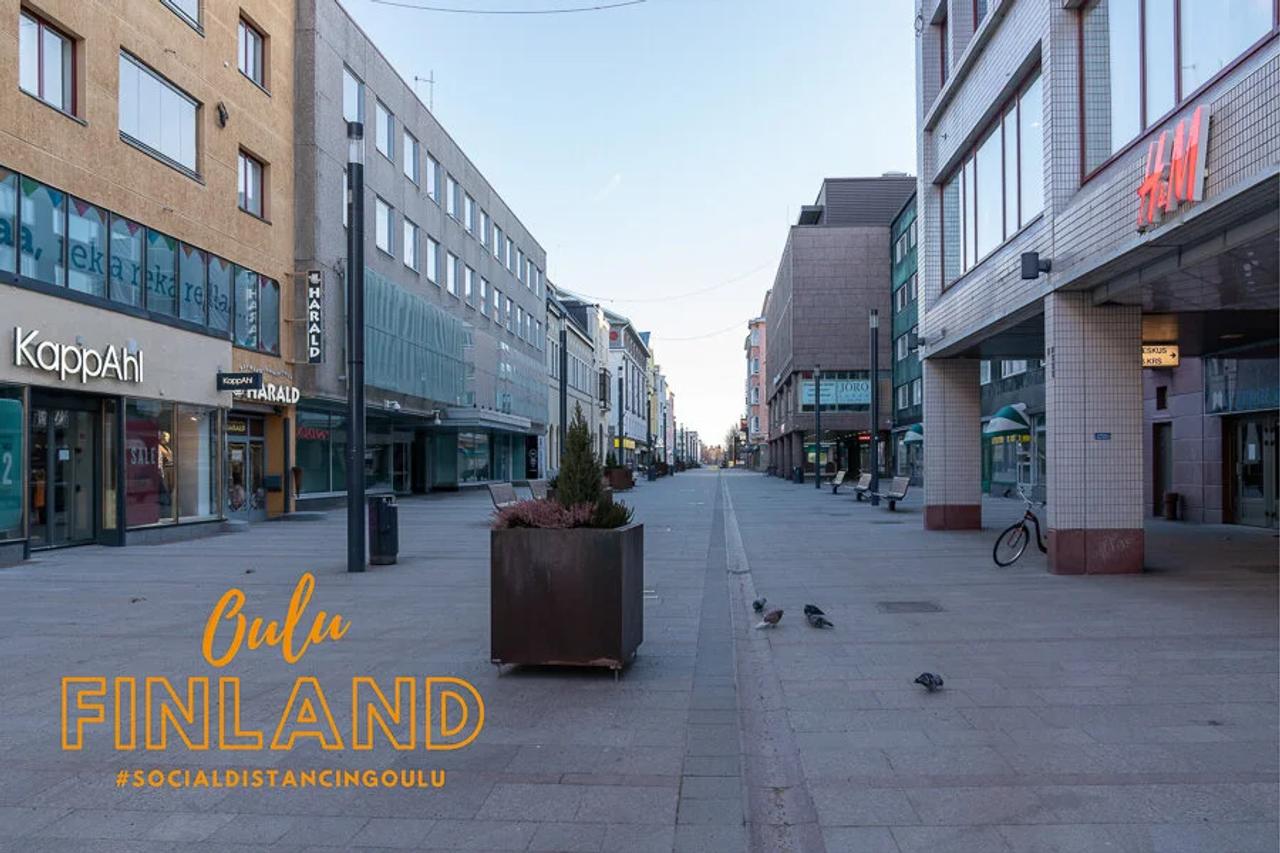  #socialdistancingoulu 