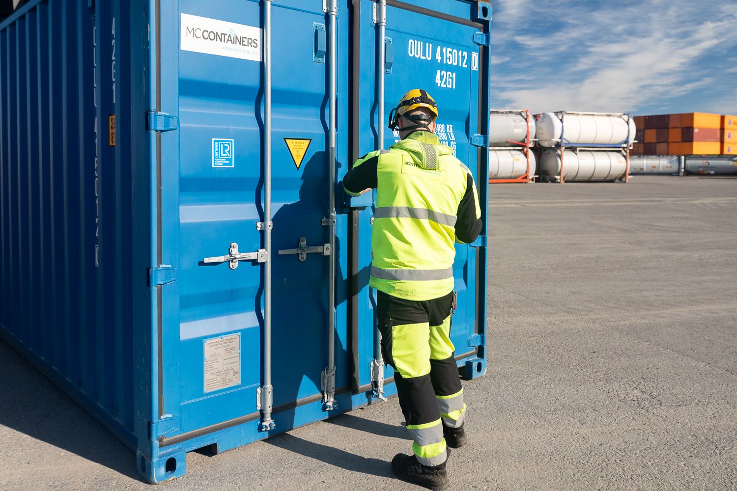 Real work at the Port of Oulu – Mattson Stevedoring